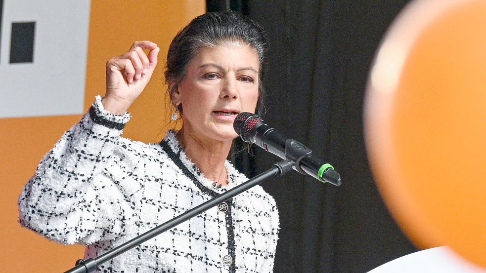 BSW-Gründerin Wagenknecht sieht in der Wahl eines AfD-Landtagspräsidenten eine parlamentarische Normalität. (Archivbild) Foto: Jens Kalaene/dpa