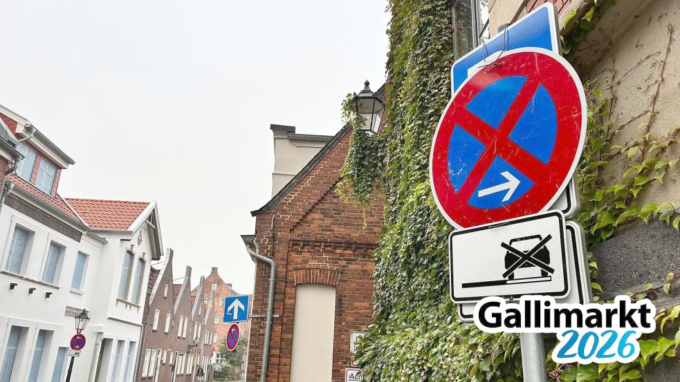 Für den Gallimarkt in Leer werden einige Parkflächen gebraucht. Foto: Klaus Ortgies