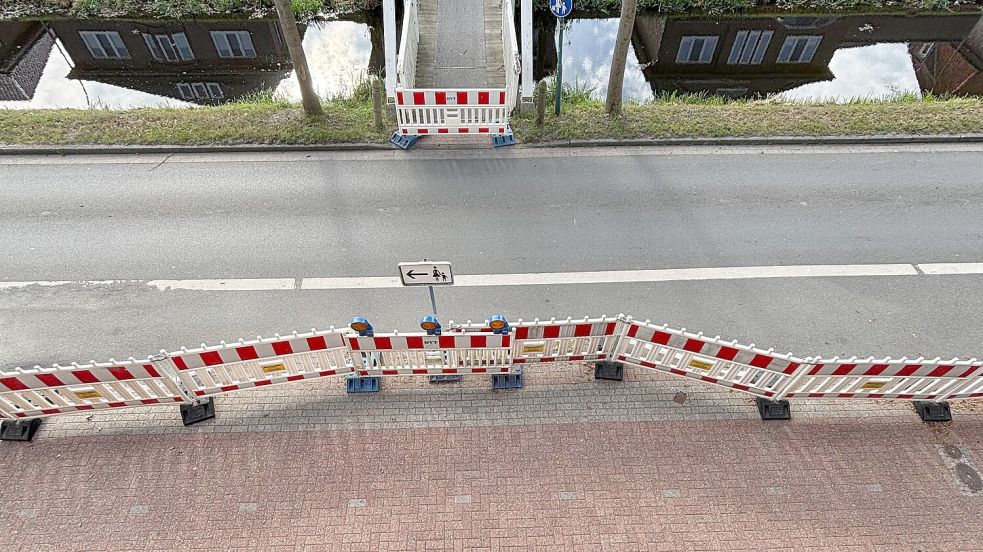 Das Untenende ist derzeit gesperrt. Foto: Dirk Hellmers