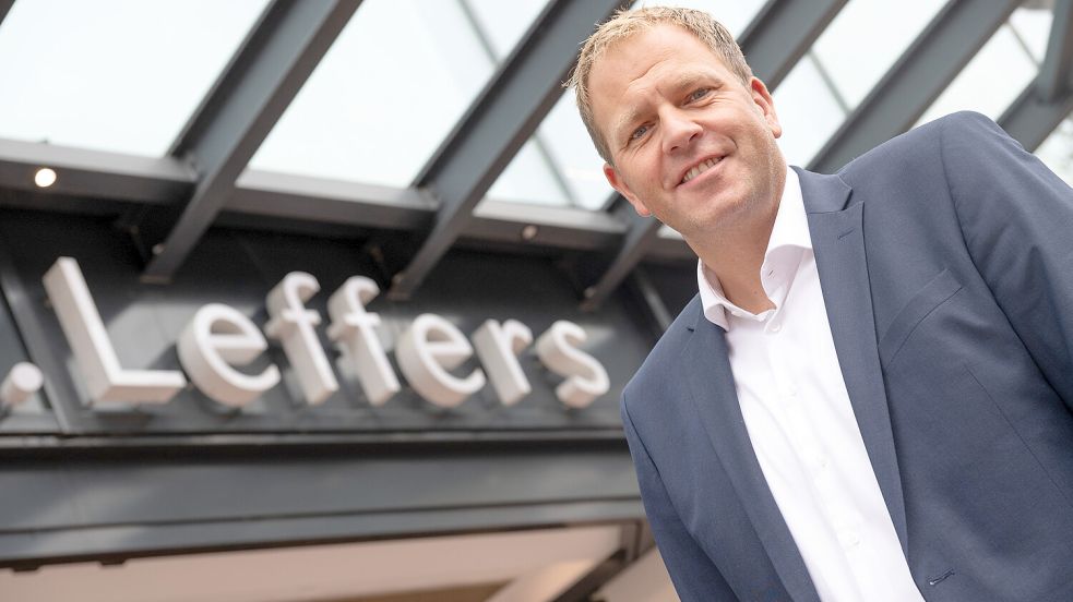 Neuer Leffers-Geschäftsführer in Leer wird Christian Lampe. Foto: Klaus Ortgies
