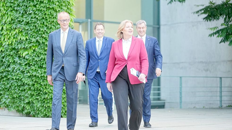 Eine Pressekonferenz, wie nach dem letzten Koalitionsausschuss im Juli 2026, soll es dieses Mal nicht geben. Foto: dpa/Michael Kappeler