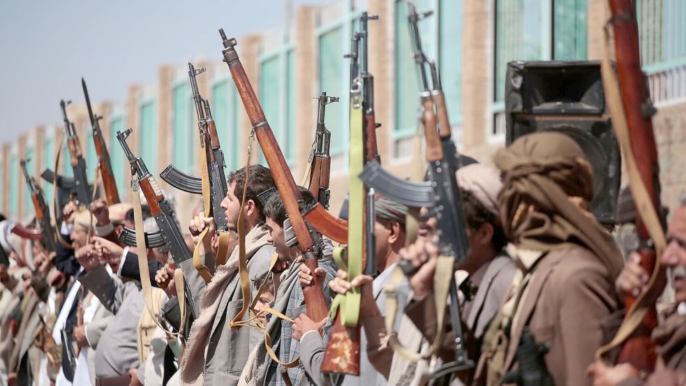 Die Huthi hatten in den vergangenen Monaten strategisch wichtige Gebiete im Jemen erobert. Foto: Osamah Abdulrahman/AP/dpa