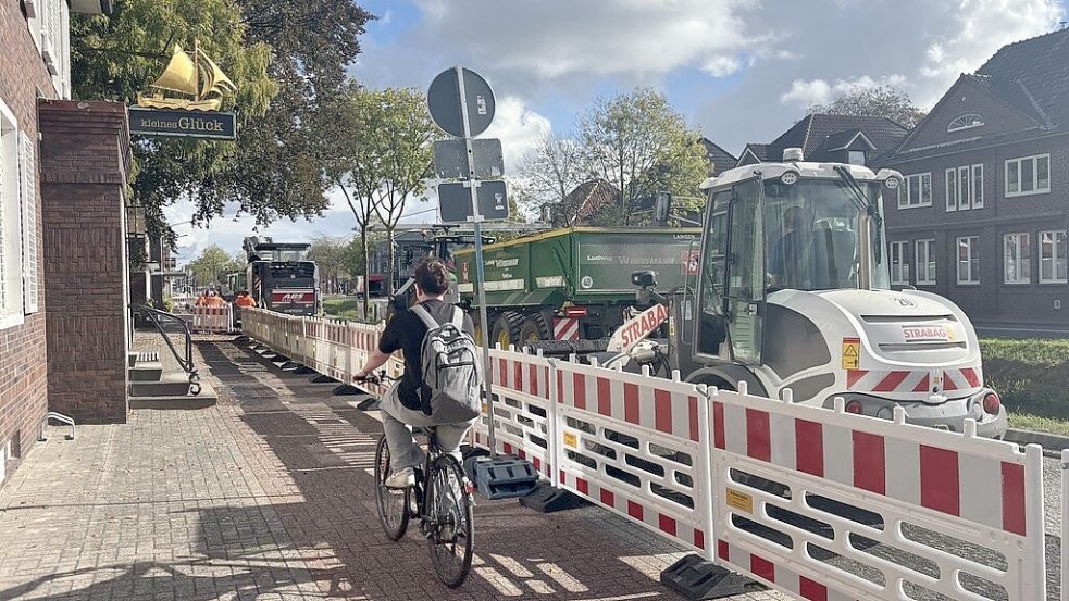 Das Untenende ist seit Dienstag gesperrt. Foto: Henrik Zein