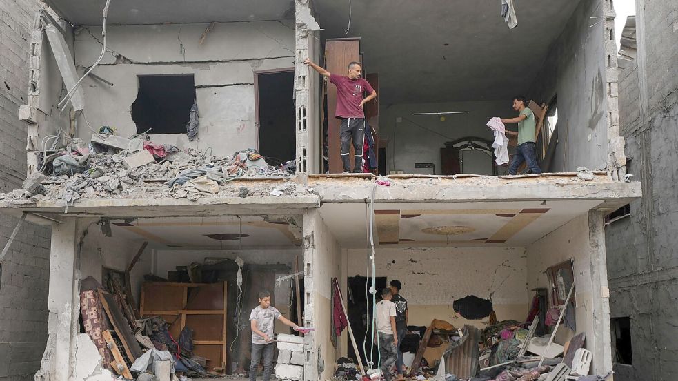 Zuletzt hat Israels Armee ihre Luftangriffe zudem wieder verstärkt.  Foto: Jehad Alshrafi/AP/dpa