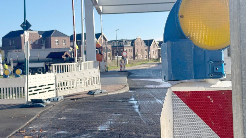 In Rhauderfehn sind mehrere Straßen gesperrt. Foto: Dirk Hellmers