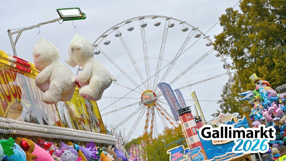 De Gallimarkt in Leer wordt op 14 oktober 2026 geopend. Foto: Klaus Ortgies/archief