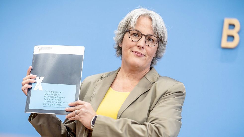 Die Missbrauchsbeauftragte des Bundes, Kerstin Claus, sieht Fortschritte im Kampf gegen sexuelle Gewalt aber noch viele Baustellen zur Verbesserung der Lage. Ihr Bericht ist eine Bestandsaufnahme.  Foto: Michael Kappeler/dpa