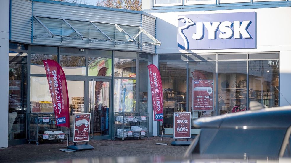 Jysk wächst in Deutschland gegen den Branchentrend.  Foto: Philip Dulian/dpa