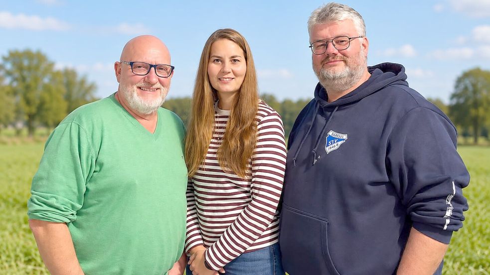 Bilden künftig im Rat der Gemeinde Barßel die neue Wählergemeinschaft „Wir in Barßel“ und zusammen mit der CDU eine Gruppe (von links): Hartmut Wrede, Daniela Wulf und Michael Niemeyer. Foto: Hans Passmann