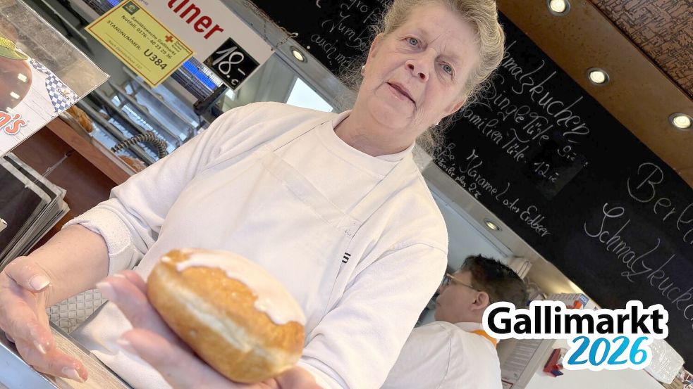 Bei "Wolffs & Steinbrink Berliner Bäckerei" gibt es auch in diesem Jahr vegane und vegetarische Berliner und Schmalzkuchen. Foto: Jasmin Oltmanns