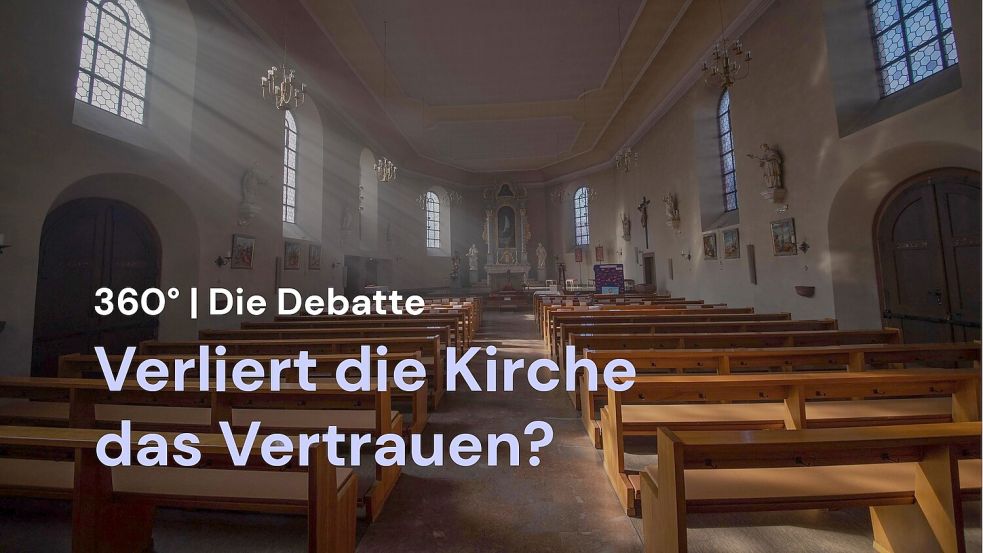 Debatte über die Zukunft der Kirche: Die Leser diskutierten mit Chefredakteurin Louisa Riepe über Vertrauensverlust, Missbrauchsskandale und die Zukunft des Glaubens. Foto: IMAGO / Gutschalk