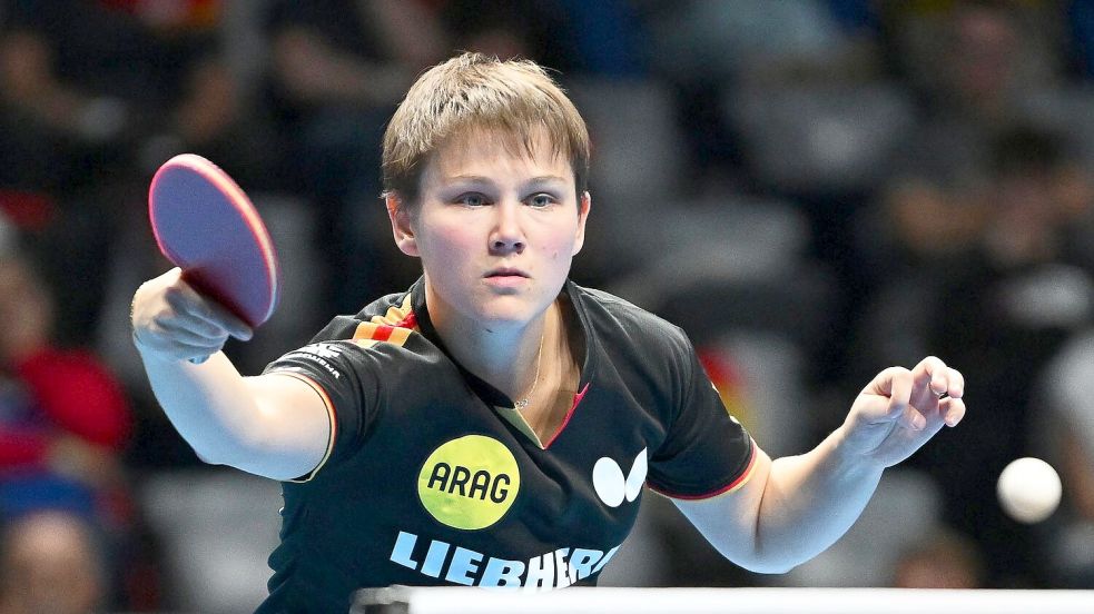 Neue Europameisterin im Mixed: Tischtennis-Profi Nina Mittelham (Archivbild). Foto: Manfred Schillings/dpa