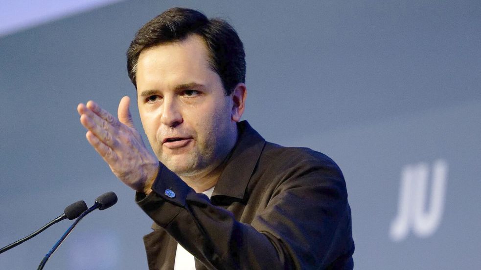 JU-Chef Johannes Winkel fordert ein Signal des Aufbruchs vom Parteinachwuchs. Foto: Henning Kaiser/dpa