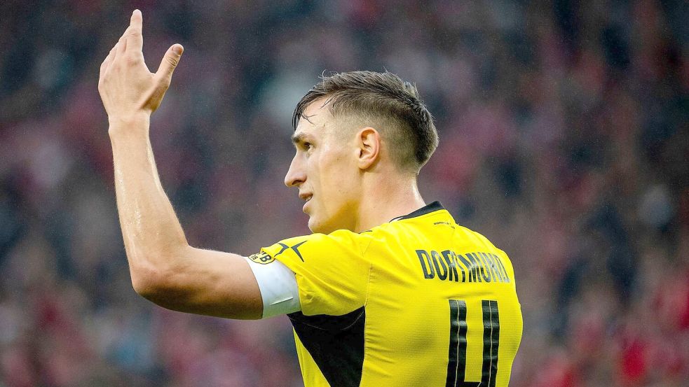 Nationalspieler Nico Schlotterbeck kehrte beim BVB in die Startelf zurück. Foto: Julius Frick/dpa