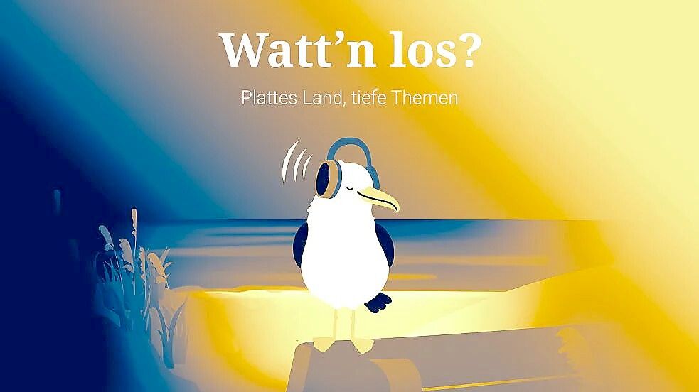 Das Logo des Volontärspodcasts entstand in Zusammenarbeit mit den Mediengestaltern der Zeitungsgruppe Ostfriesland.