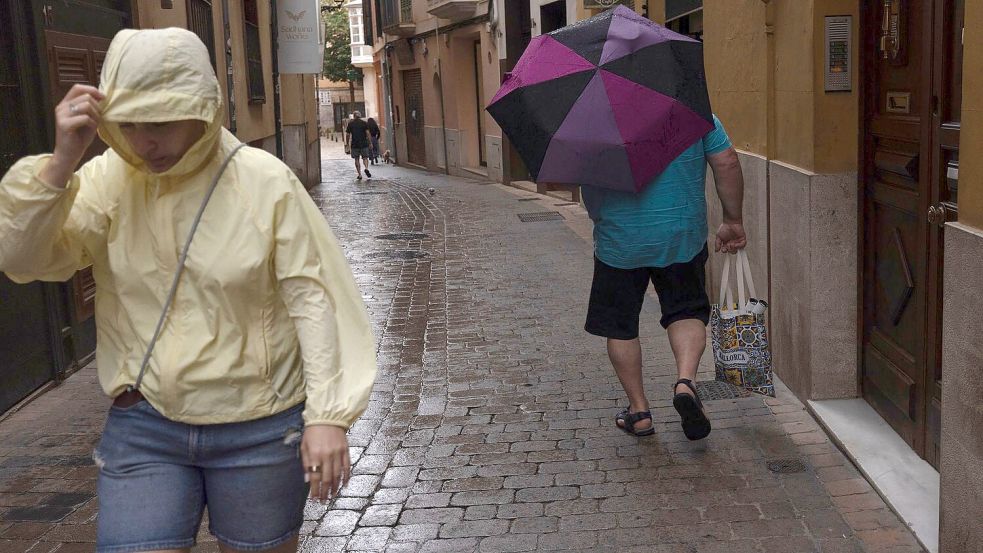 Auf Mallorca blieb die Lage vergleichsweise ruhig. Foto: Clara Margais/dpa