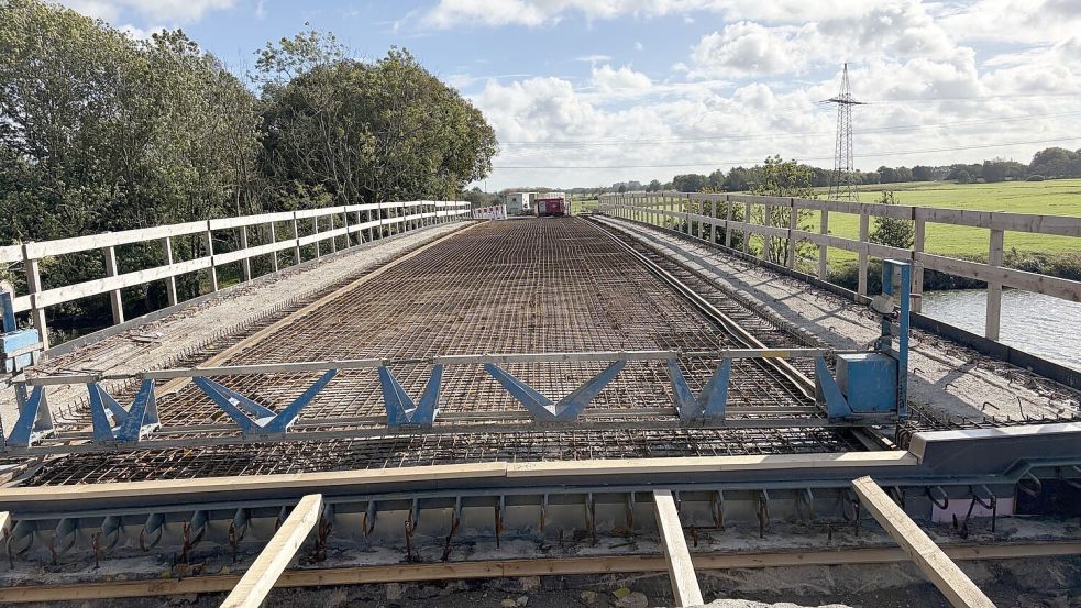 So sah die Baustelle, die am 15. September 2026 fertig werden sollte, am 12. Oktober aus. Foto: Privat