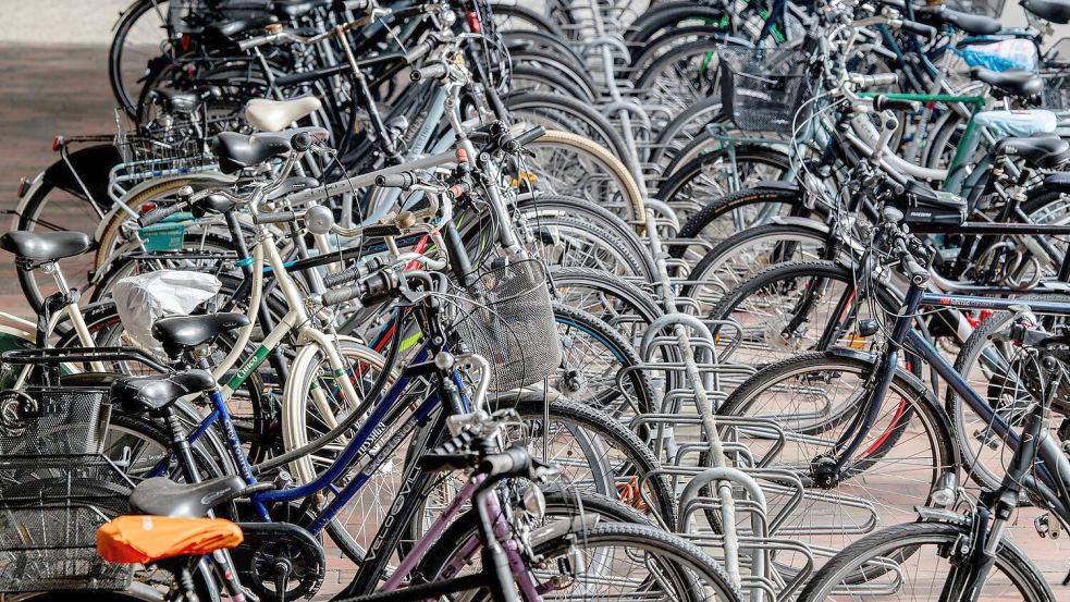 Statistisch besitzt jeder Mensch in Deutschland mehr als ein Fahrrad. Mietangebote haben es da schwer. (Archivbild)  Foto: Hauke-Christian Dittrich/dpa