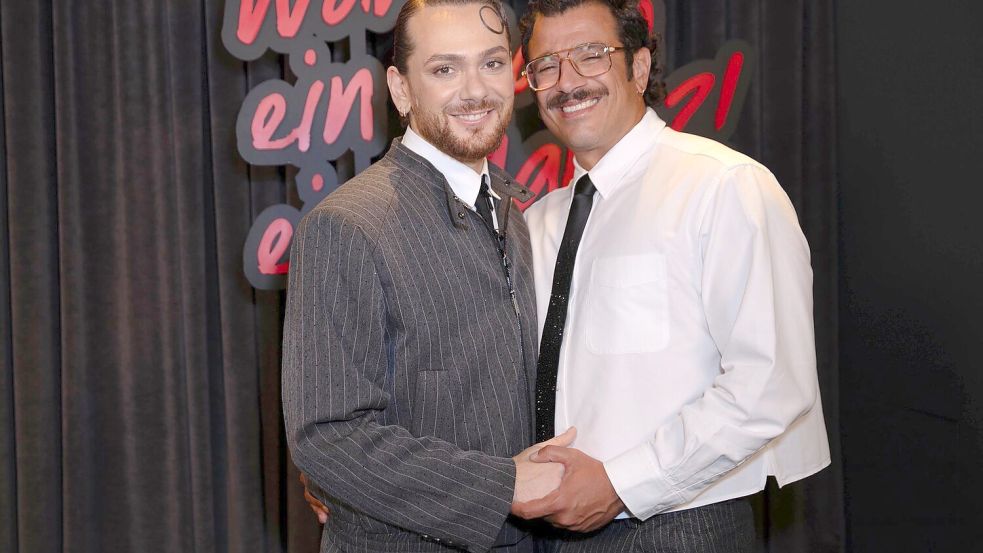 Riccardo (l) und Steven Simonetti sind seit fast sieben Jahren ein Paar. (Archivbild) Foto: Carsten Koall/dpa