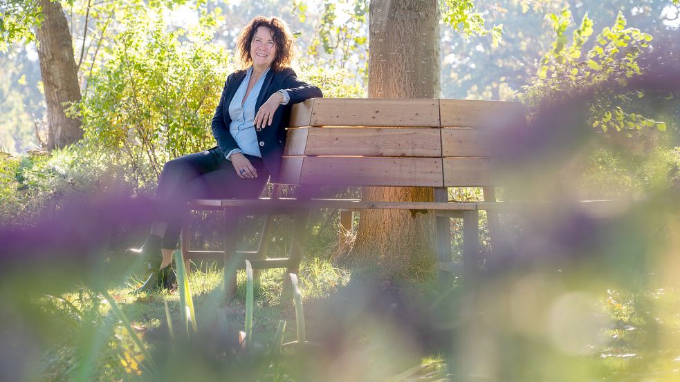 Monika Fricke hat nach 47 Jahren beim Landkreis Leer aufgehört. Foto: Klaus Ortgies