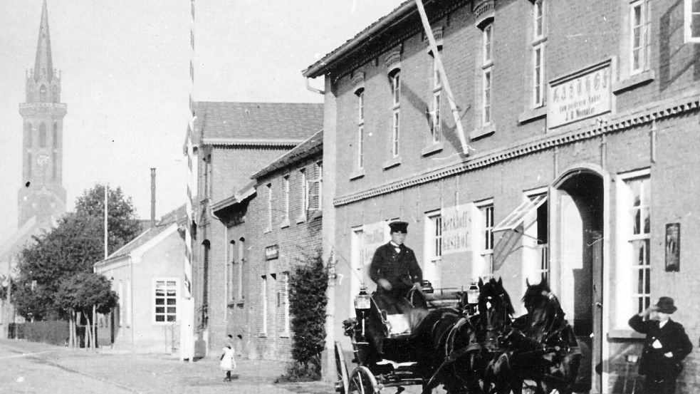 Im Gasthof zum „Goldenen Anker" war ein Kino untergebracht. Fotos: Sammlung GA