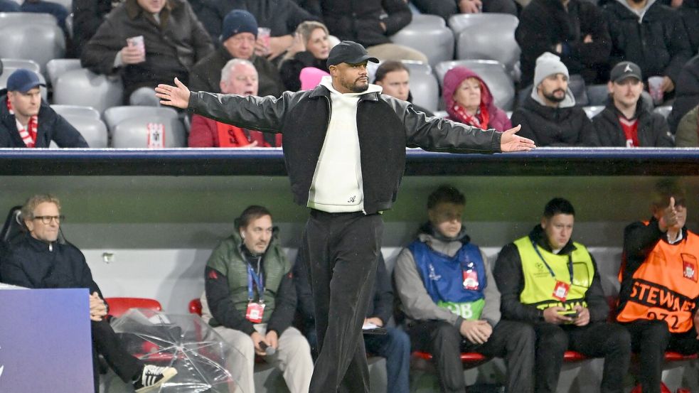 Vincent Kompany war am Mittwoch in der Champions League noch aktiv.  Foto: Peter Kneffel/dpa