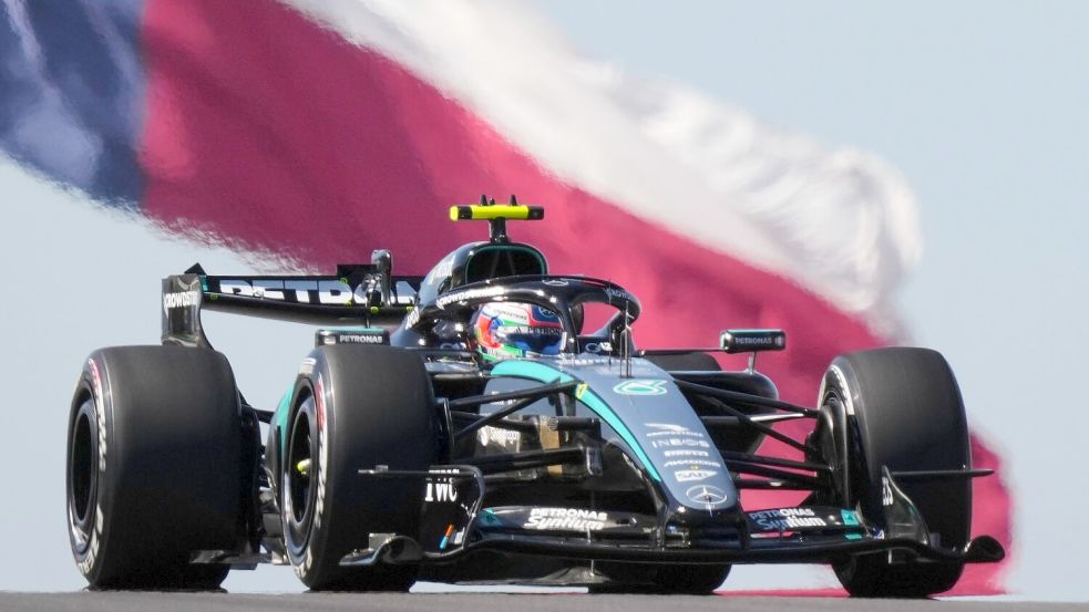 Noch nicht in Siegform: Kimi Antonelli. Foto: Eric Gay/AP/dpa