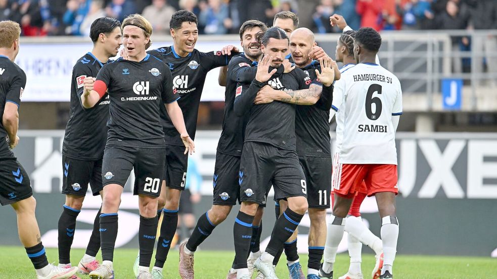 Trifft gegen seinen Ex-Club: Rayan Philippe Foto: Swen Pförtner/dpa