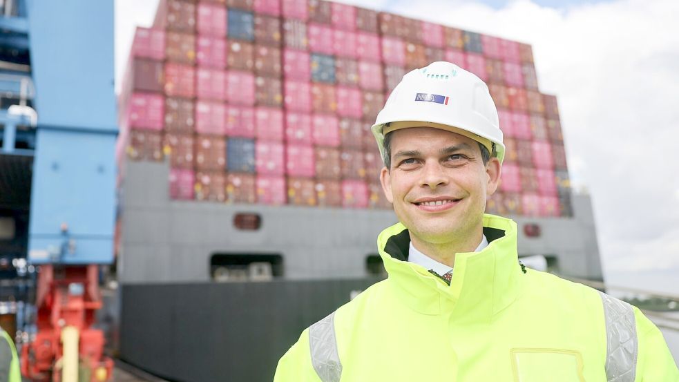 Der Hamburger CDU-Abgeordnete will eine Einigung zwischen Bund und Ländern zur Hafen-Finanzierung noch in diesem Jahr erreichen. (Archivbild) Foto: Christian Charisius/dpa