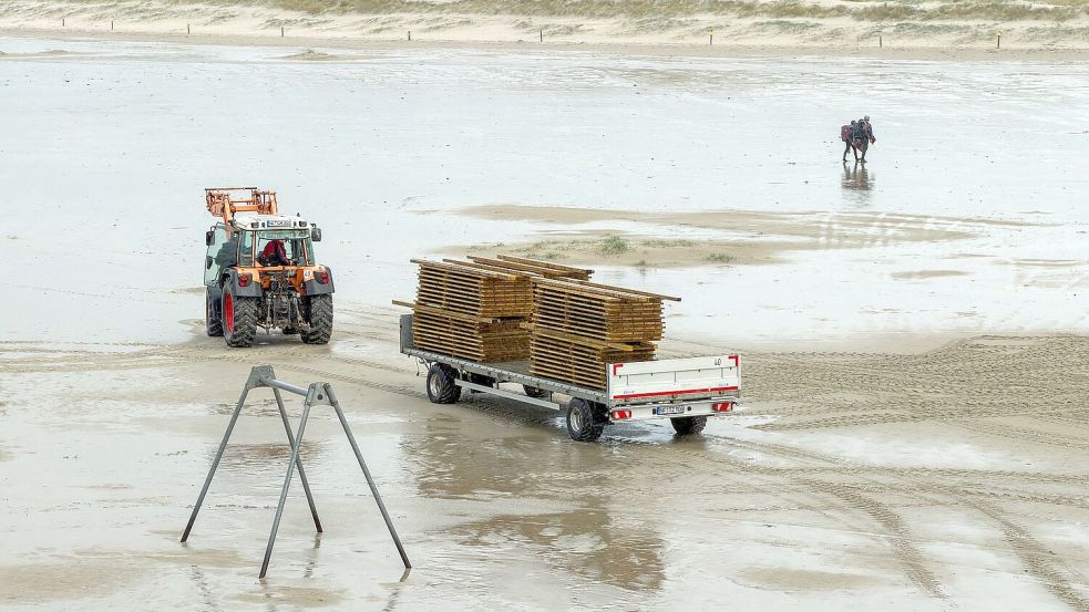 Eine Sturmflut wird an der Nordseeküste erwartet. Foto: Bodo Marks/dpa
