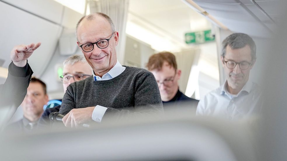 Merz ist diese Woche unterwegs. Foto: Kay Nietfeld/dpa