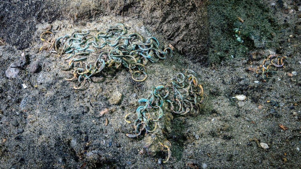 Wrack des 1495 gesunkenen Kriegsschiffs „Gribshunden“ in Südschweden. Foto: Florian Huber/submaris.com/dpa