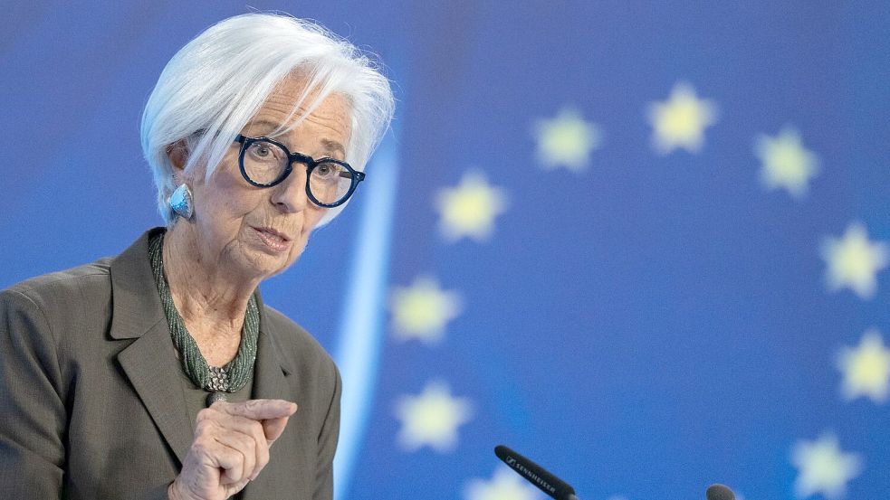 Seit dem 1. November 2019 führt die Französin Christine Lagarde die EZB.  (Archivbild) Foto: Florian Wiegand/dpa
