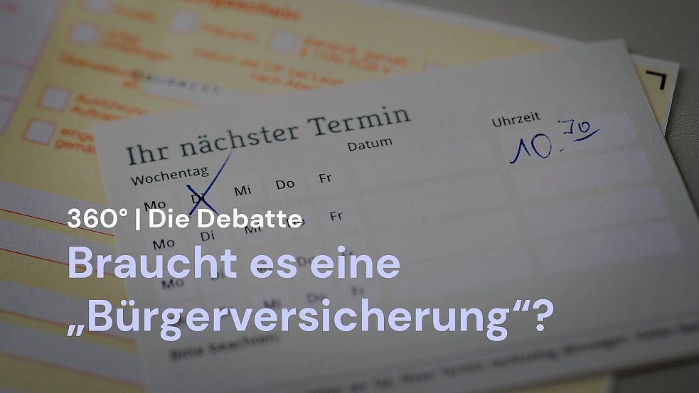 Muss die Private Krankenversicherung abgeschafft werden? Um diese Frage ging es in der letzten „360° | Die Debatte“. Foto: IMAGO / Martin Bäuml Fotodesign