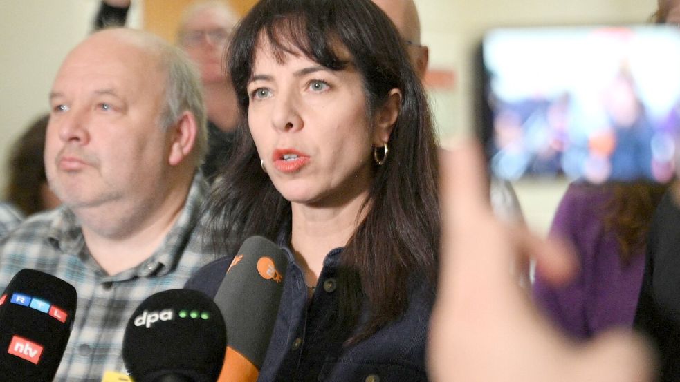 Will Regierende Bürgermeisterin von Berlin werden: Elif Eralp. Foto: Katrin Luxenburger/dpa