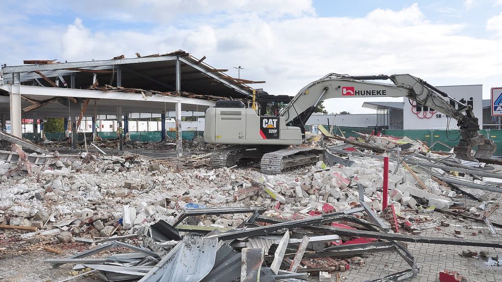 Alter Multi Markt In Leer Ist Jetzt Abgerissen General Anzeiger