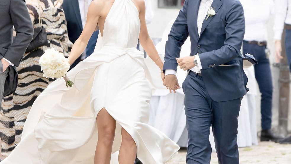 Sylt So war die kirchliche Trauung von Christian Lindner und Franca