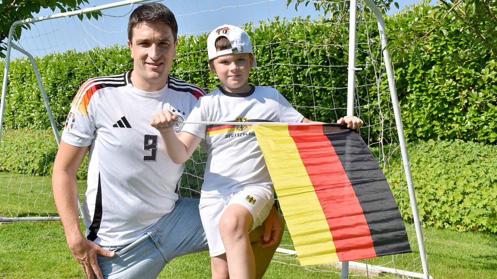 FußballEM in Stuttgart Idafehner Benno Schulte ist Einlaufkind bei der Euro 2024 General