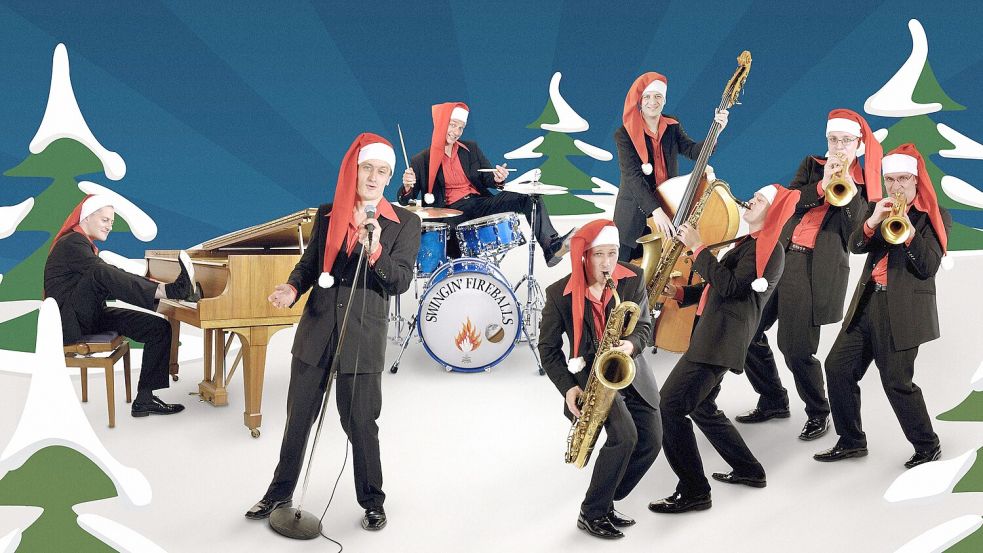Bremen „Swingin‘ Fireballs“ Weihnachtlicher BigbandZauber am