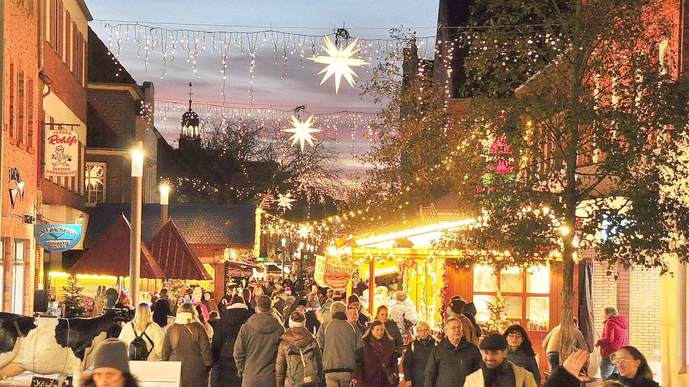 Weihnachten in Ostfriesland Das erste Adventswochenende im Kreis Leer