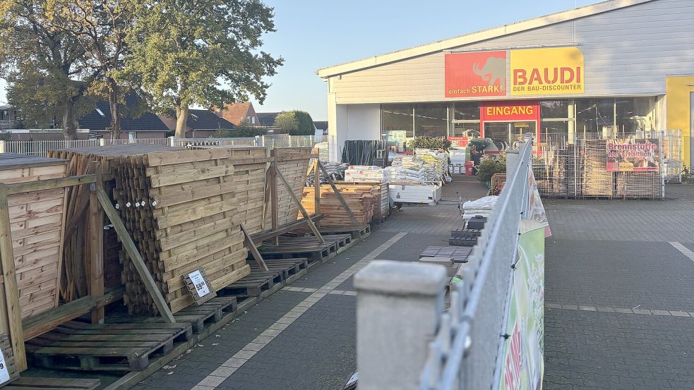 Wirtschaft: Baudi schließt Filiale in Rhauderfehn