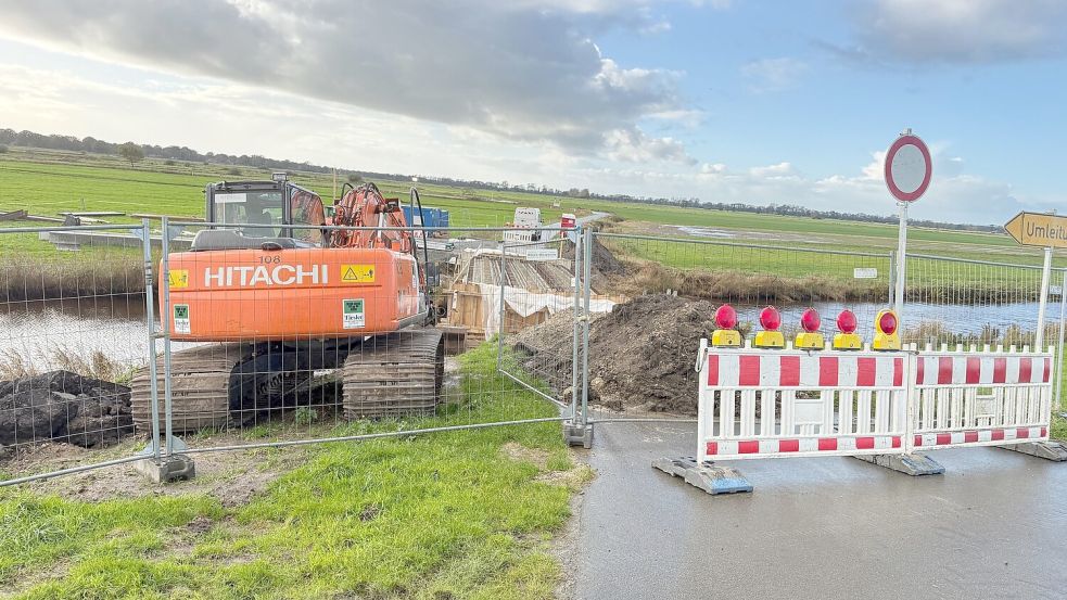 Rhauderfehn: Drei Brücken sollen in diesem Jahr fertig werden