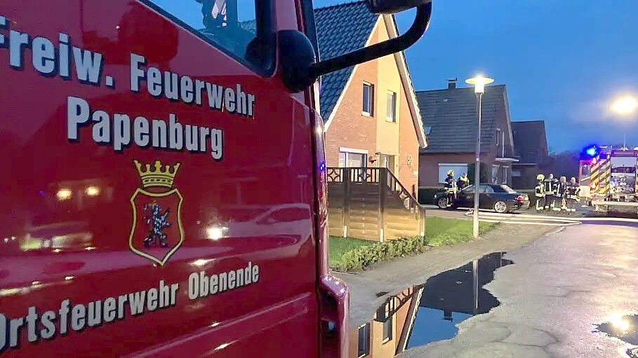 Incident: Residential building in Papenburg catches fire