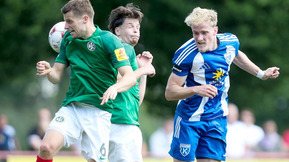 Erstes Heimspiel: Kickers Emden mit Änderungen gegen die Mystery Box