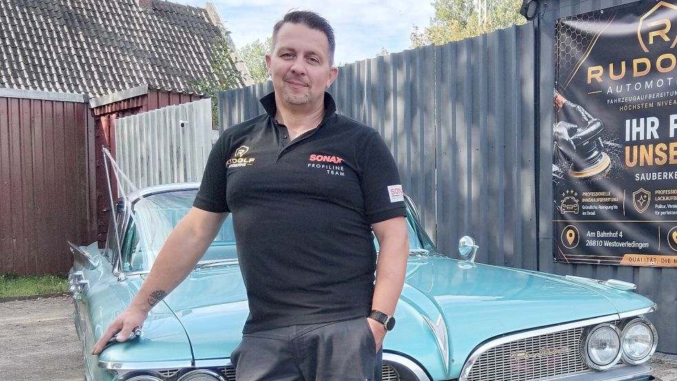 Cars: Carsten Rudolf opens classic car workshop in Ihrhove