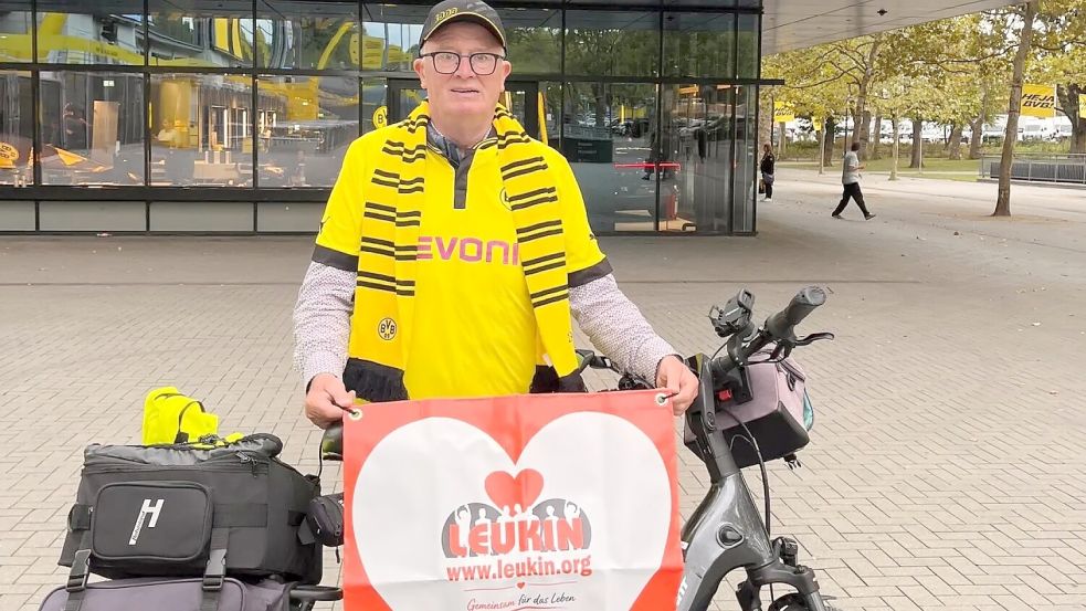 Rhauderfehn: Cycling for Leukin - | Emsland resident covers 232 kilometers ...