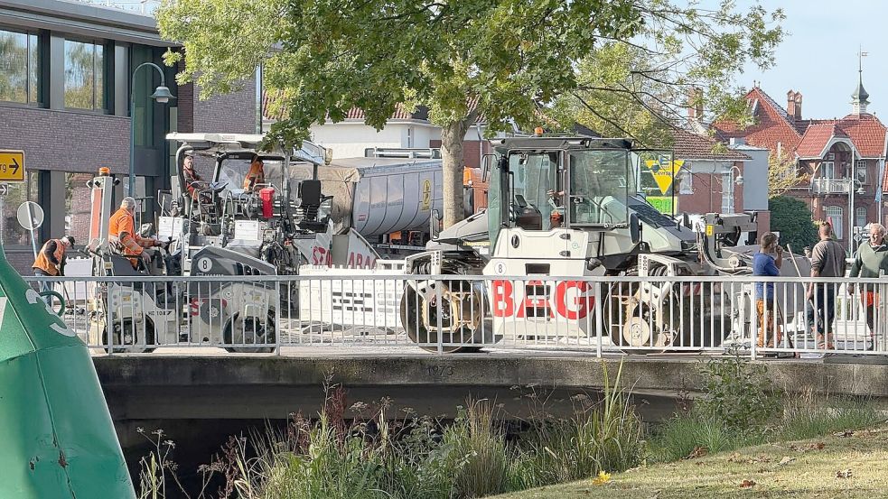 Sanierung des Untenendes: Kreisel asphaltiert - wie geht es nun weiter?