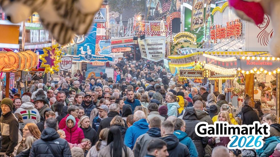 Bilanz zum Volksfest: Gallimarkt lockt mehr als 550.000 Besucher nach Leer