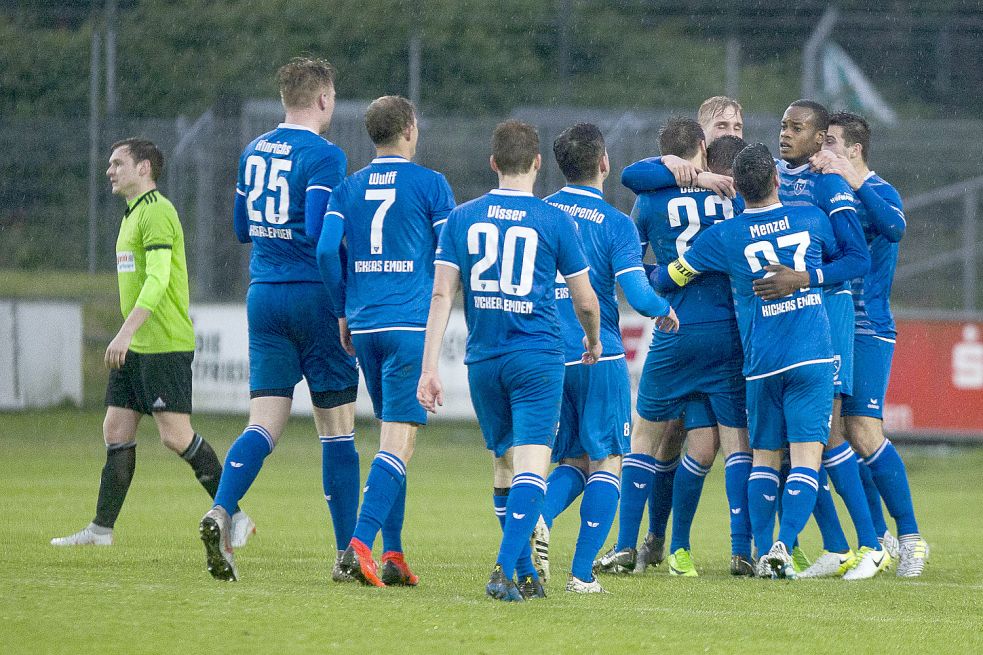 AufstiegsEndspurt Kickers Emden im Vorteil GeneralAnzeiger