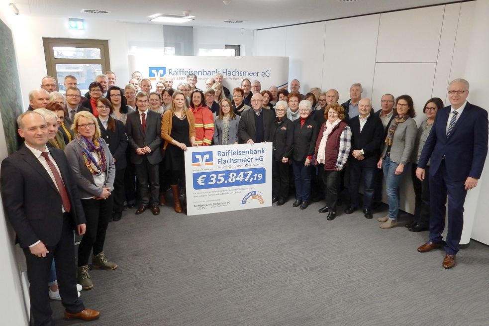Raiba Flachsmeer spendet fast 36 000 Euro - General-Anzeiger